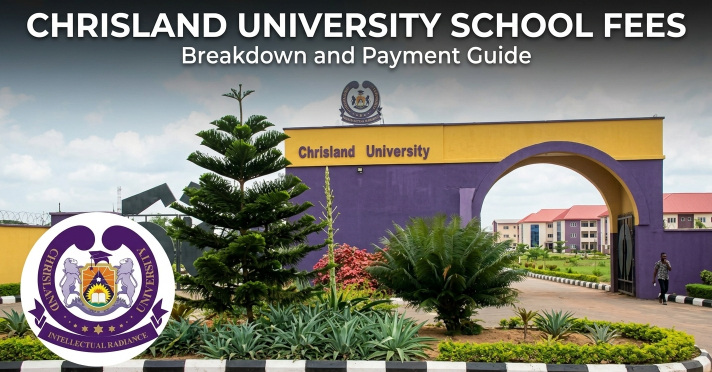 Chrisland University school fees