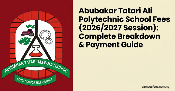 Abubakar Tatari Ali Polytechnic School Fees