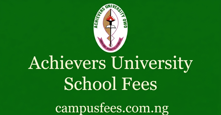 Achievers University school fees
