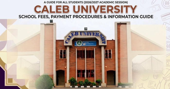 Caleb University school fees