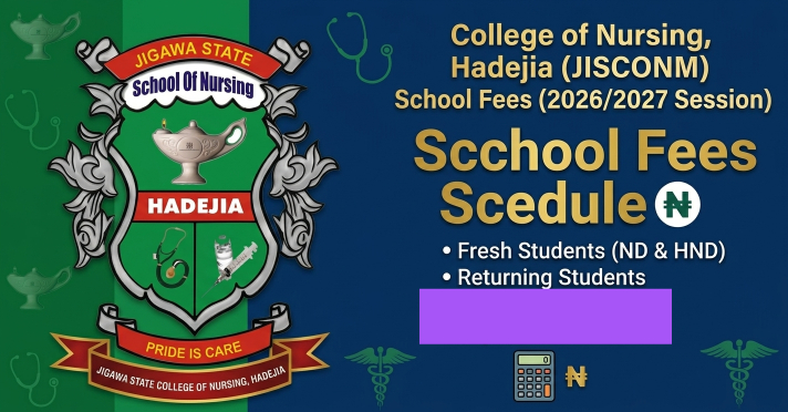 College of Nursing Hadejia school fees