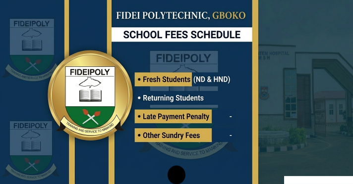Fidei Polytechnic Gboko school fees