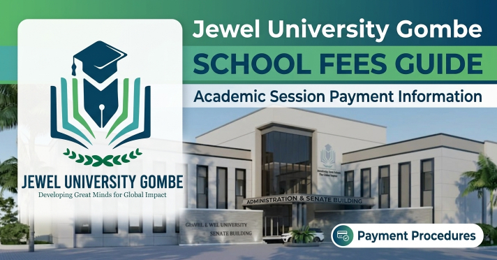 Jewel university school fees