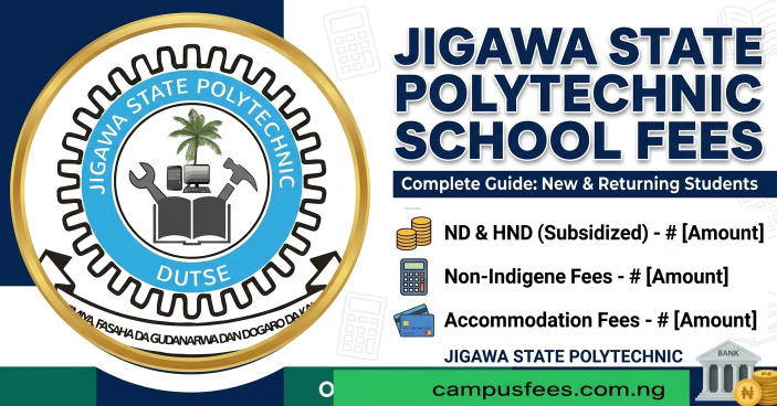 Jigawa State Polytechnic school fees
