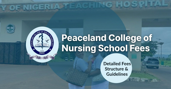 Peaceland College of Nursing Sciences school fees