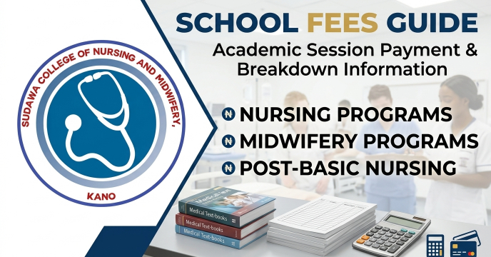 Sudawa college of nursing school fees