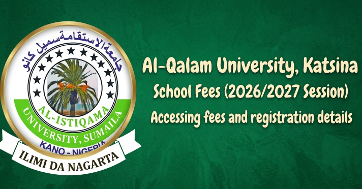 Al-Qalam University school fees