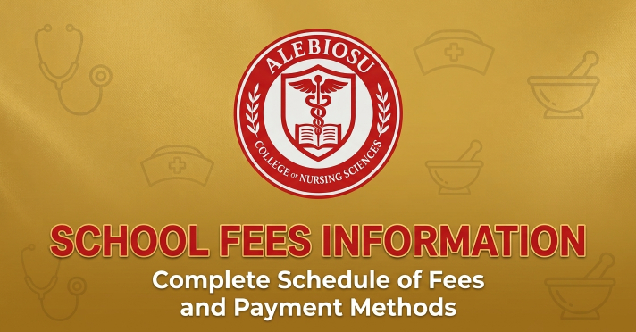 Alebiosu College of Nursing school fees