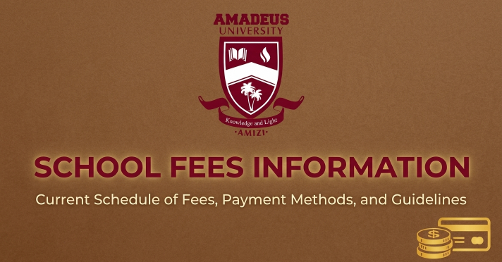 Amadeus University school fees